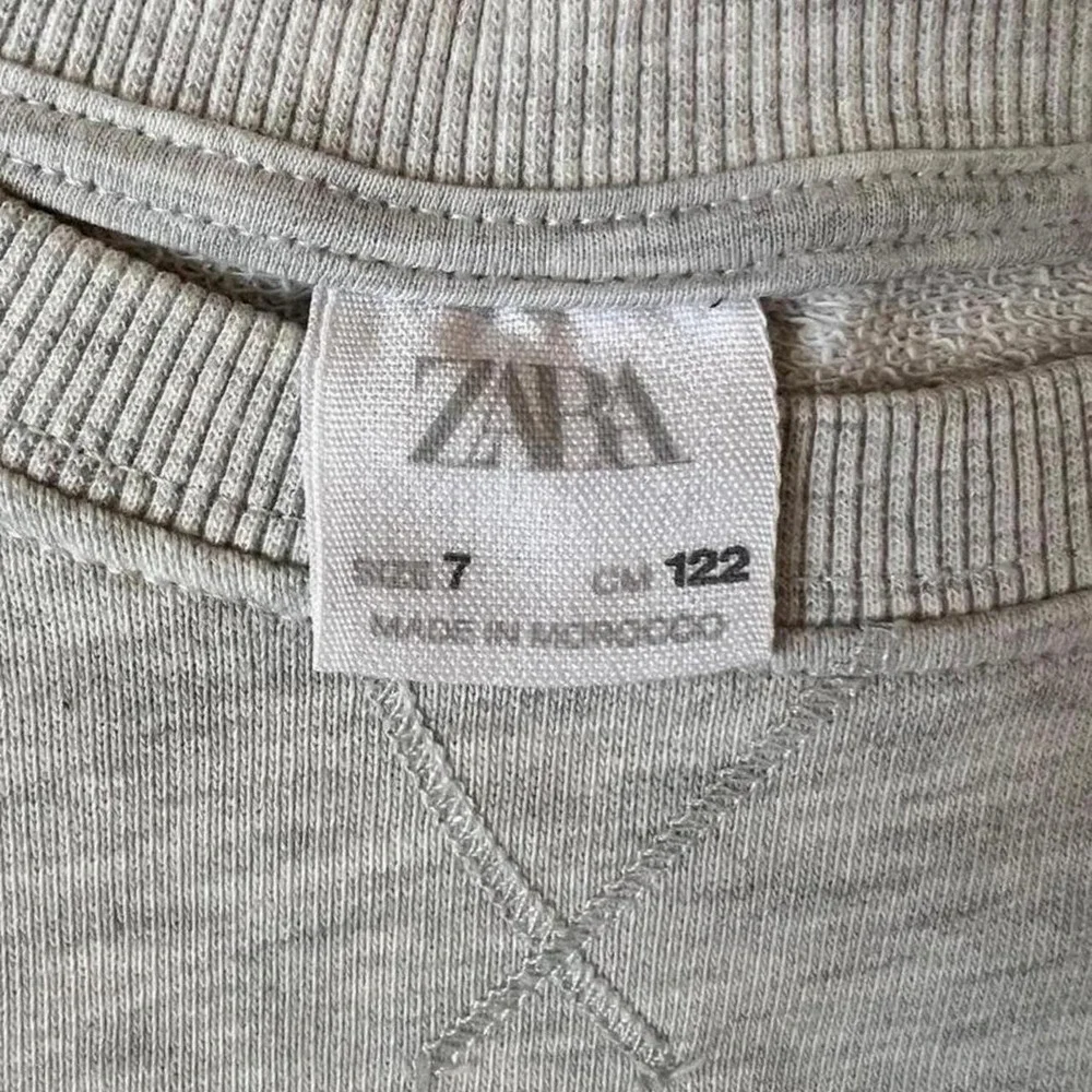Zara Kids Los Angeles Knit Short‎ Sleeve Sweatshirt Size 7 Girls